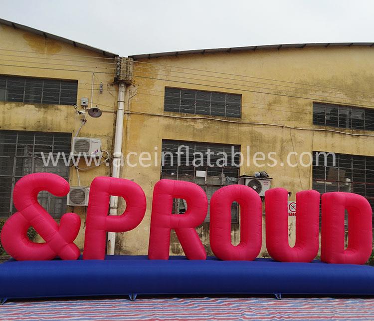 Inflatable Letter2